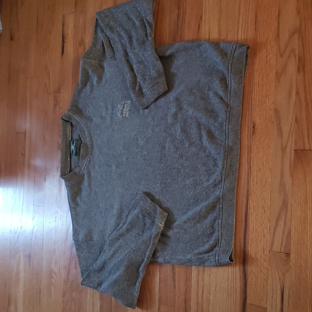Pebble Beach by CS Sports Wear Tan and brown sweater